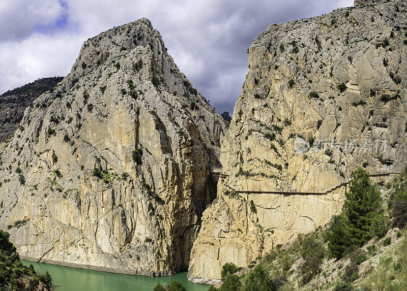 El Caminito del Rey，安达卢西亚壮观的小路(西班牙)